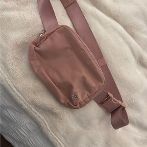 Lululemon Pink Crossbody Bag